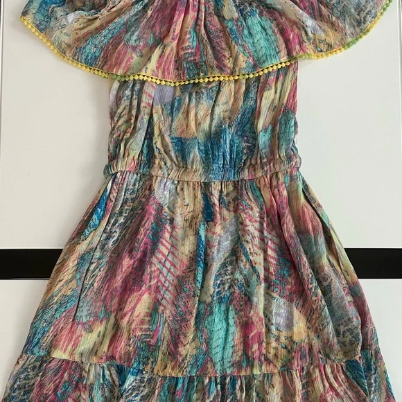 The “Radhi dress” in “splash” by Tolani. Size small. - Picture 4 of 13